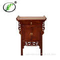 Solid wood table incense table single drawer